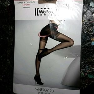 Wolford Synergy 20 Push-up Control Tights  Sand L